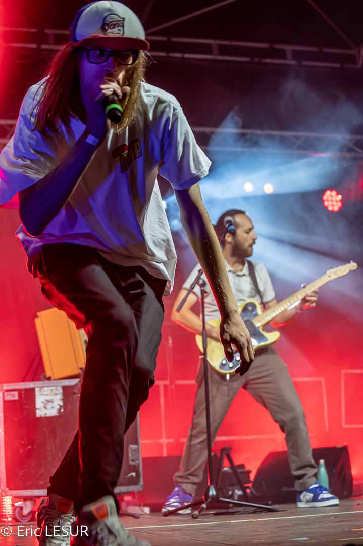Rappeurs en Carton (RPC) en concert de rap au HUSH Festival à Bourghelles