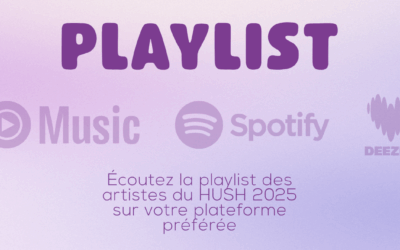 Écoutez la playlist des artistes de 2025 !